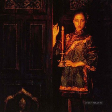 yi016D Chinese painter Chen Yifei Oil Paintings